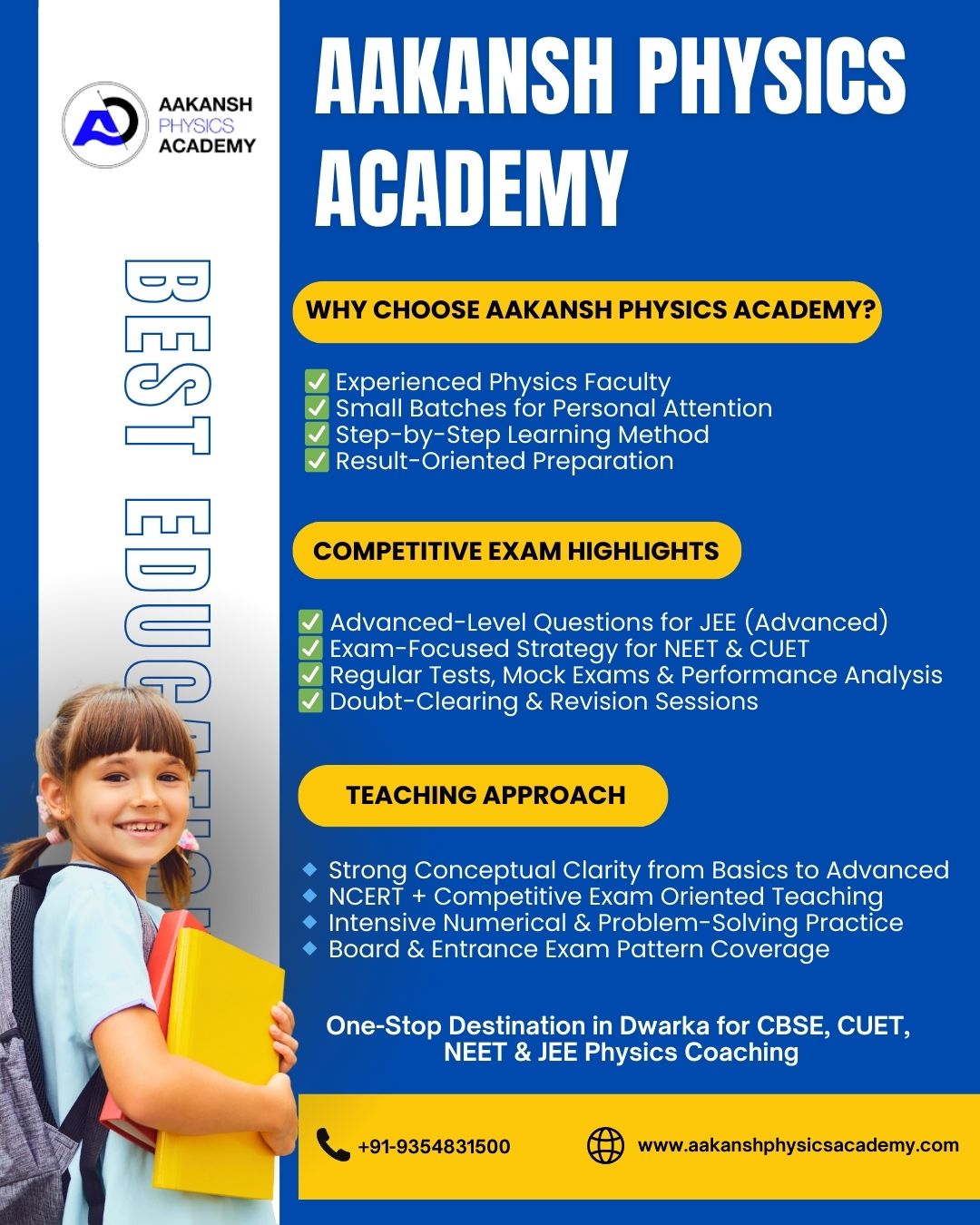 best physics academy in dwarka